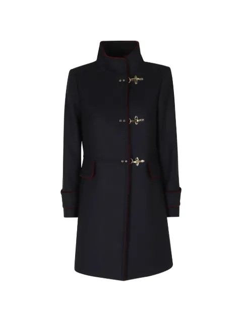 Fay Virginia lobster-claw-fastening coat Blue NAW50533010YMV