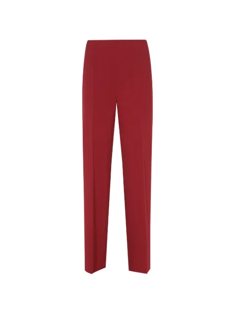 Alberta Ferretti straight-leg trousers Red A03016634099