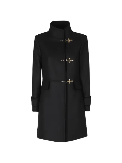 Fay Virginia toggle-fastening coat Black NAW50533010YMV099