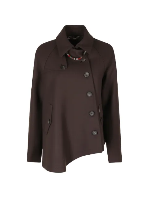 Bazar Deluxe button-up oversized jacket Brown S12462000099