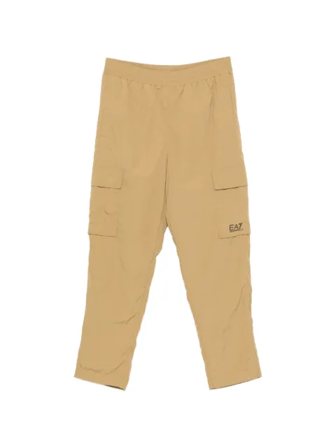 Ea7 Emporio Armani logo-print cargo pants Neutrals 7M002183AF13190