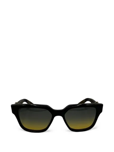 Chrome Hearts Vagillionare rectangle-frame sunglasses Black CHRM1559
