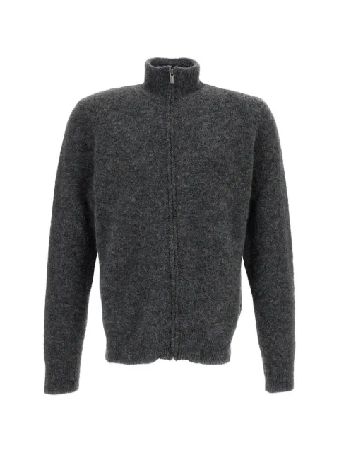 Barena zip-up high-neck sweater Grey KNU56950505540
