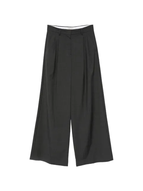 Weekend Max Mara pleated wide-leg trousers Grey 2625136032600