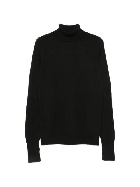 Barena ribbed-knit roll-neck sweater Black KNU56860305