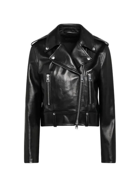 Balenciaga biker jacket in black Black A002FOTUS11