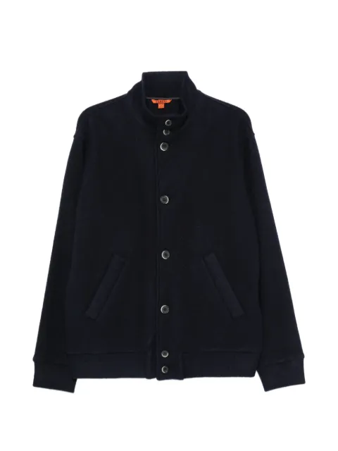Barena button-up high-neck jacket Blue MAU57070523170