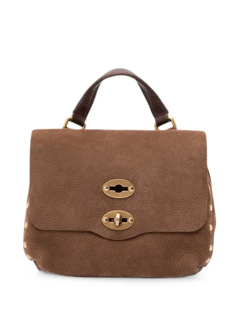 Zanellato baby Postina Jones stud-embellished mini bag Brown 680900070000BABY