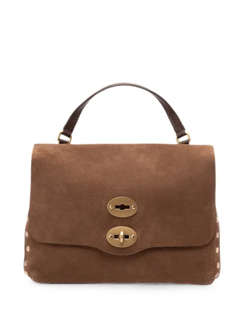 Zanellato small Postina Jones Nabuck tote bag Brown 680900070000S