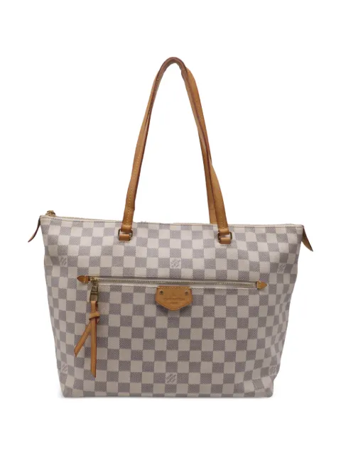 Louis Vuitton Pre-Owned MM Lena Damier Azur tote bag White GILTPUUSBA765990W