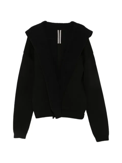 Rick Owens hooded jacket Black RU02F4656KWVD