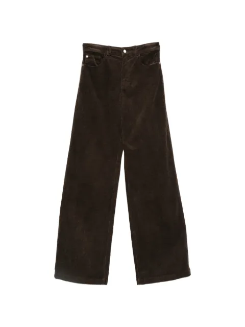 Emporio Armani corduroy wide-leg jeans Brown EW000749AF17028U6200