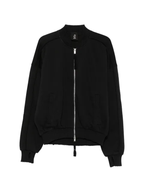 Thom Krom zip-up panelled jacket Black MSJ705