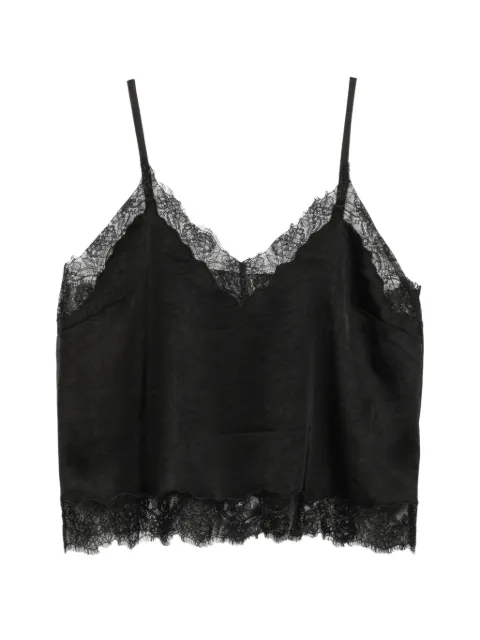 Citizens of Humanity lace-trim camisole top Black 95161904