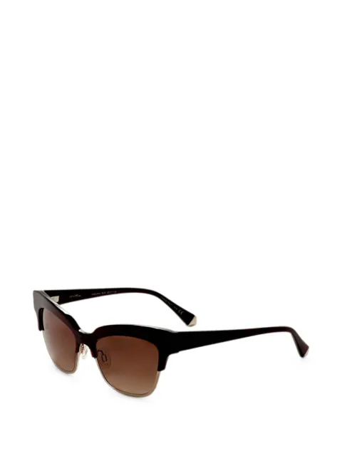 TURA x Kate Young Debbie cat-eye frame sunglasses Red K511BUR52