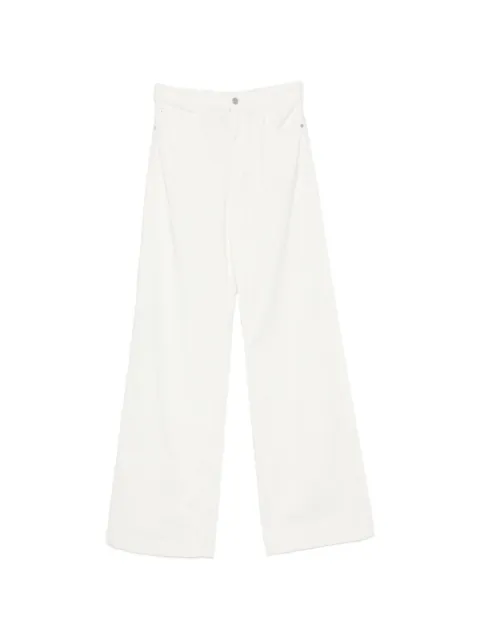 Emporio Armani wide-leg jeans White EW000749AF17028U0006