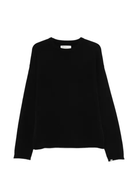 extreme cashmere Paolo crew-neck long-sleeve sweater Black N493
