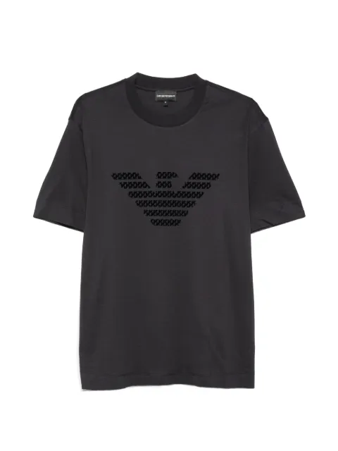 Emporio Armani logo-print T-shirt Black EM006770AF10017M