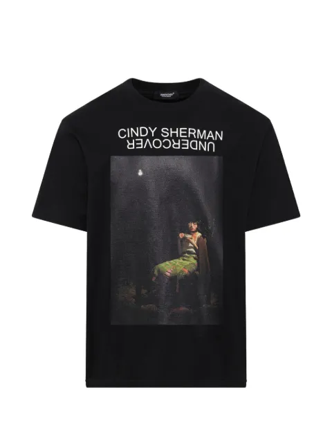 Undercover Cindy Sherman Untitled 300 graphic-print T-shirt Black UC2F48143BK