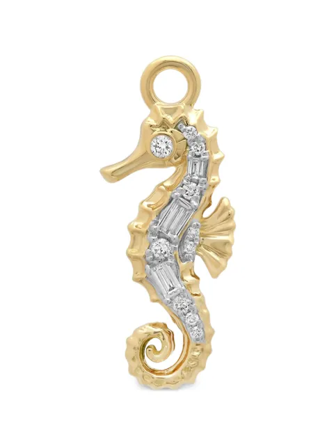 Sara Weinstock seahorse-motif diamond pendant Gold PYWSHPPDG