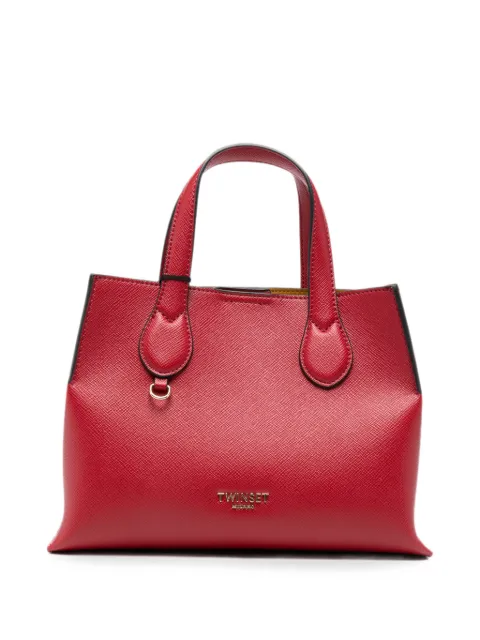 TWINSET logo-detail tote bag Red 262TB71011