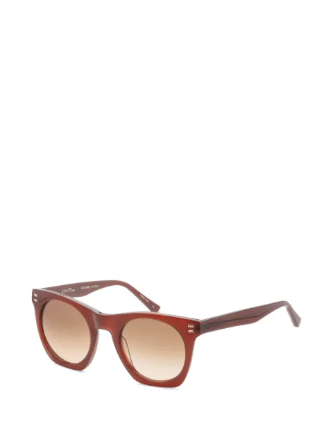 TURA x Kate Young round-frame sunglasses Brown K550BRN50