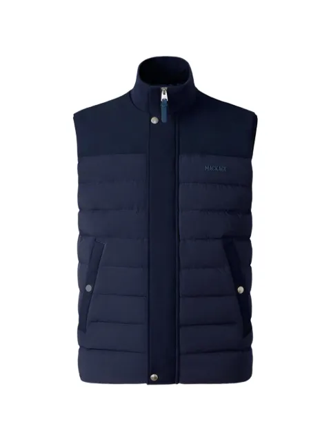 Mackage Brody-Z quilted gilet Blue P003997BRODYZ