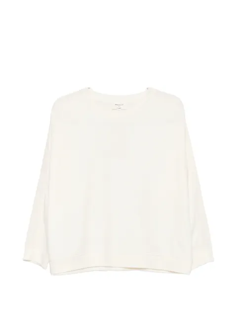 MAISON123 long-sleeve drop-shoulder top Neutrals 6557975
