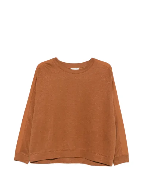MAISON123 Lisa long-sleeve T-shirt Brown 6557975