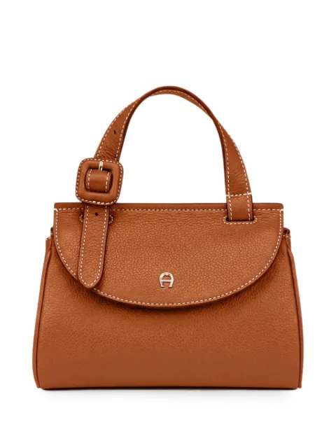 AIGNER mini Miranda buckle-detail tote bag Brown 135061
