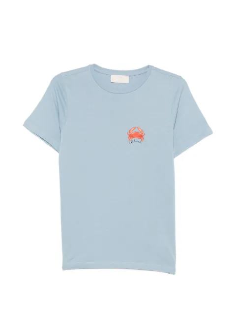 I BLUES graphic-print cotton T-shirt Blue 26179710722
