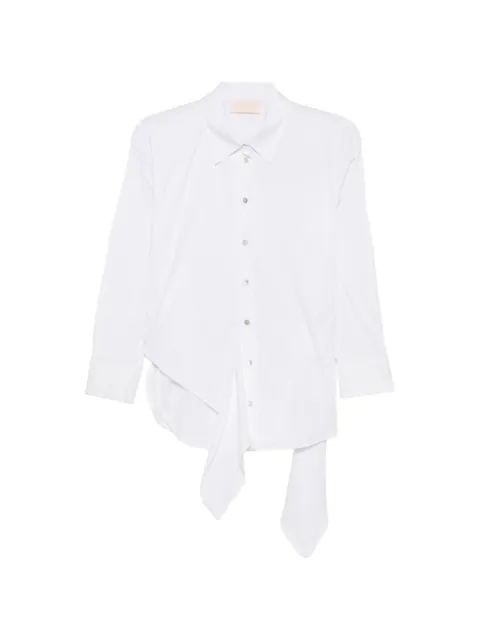 I BLUES tie-waist button-down shirt White 2617111192