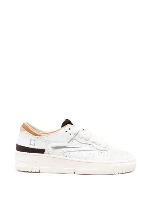 D.A.T.E. perforated panelled sneakers White W451TOCOWI