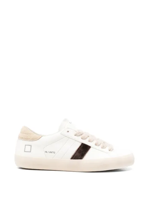 D.A.T.E. logo-print panelled sneakers White W451HLVNMK