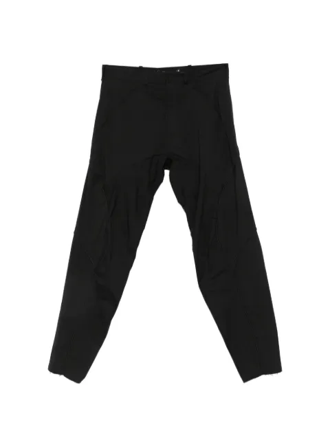 Leon Emanuel Blanck panelled slim-fit trousers Black FPMRP01