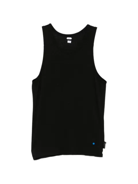 Post Archive Faction bead-embellished drawstring vest Black A2117BK