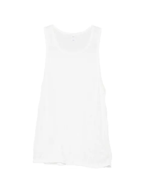 Post Archive Faction wrinkled-effect vest White A2117WW