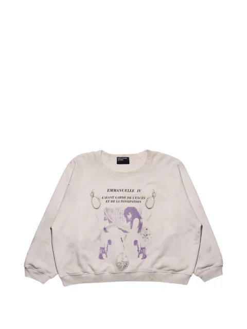 Enfants Riches Déprimés Emmanuelle IV raglan-sleeve sweatshirt White 020526