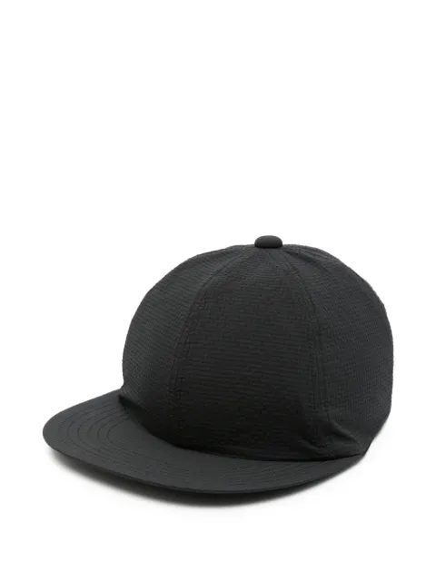 Post Archive Faction textured drawstring-strap baseball cap Black A2424BK