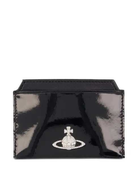 Vivienne Westwood flat card holder Black 5403000ZWS002O