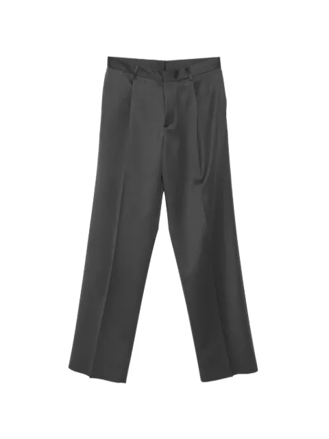 Lardini pleated virgin-wool trousers Grey ACMIGIOACIF67442