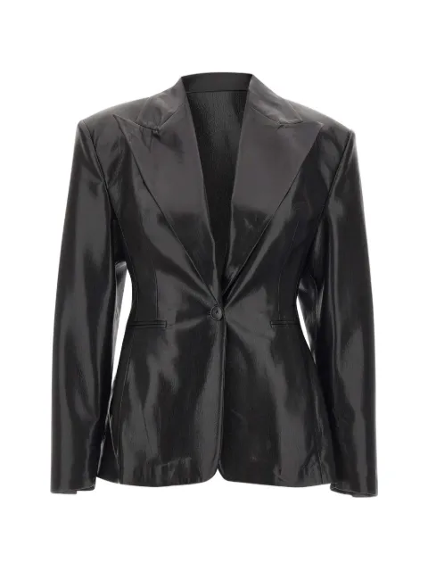 THE ANDAMANE Ottavia hourglass-silhouette blazer Black T203018A