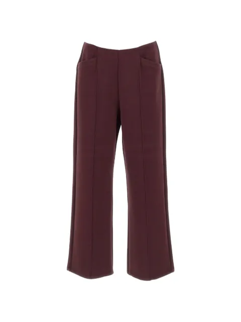 ELENA MIRÒ front-seam palazzo pants Brown P810Z000207N039