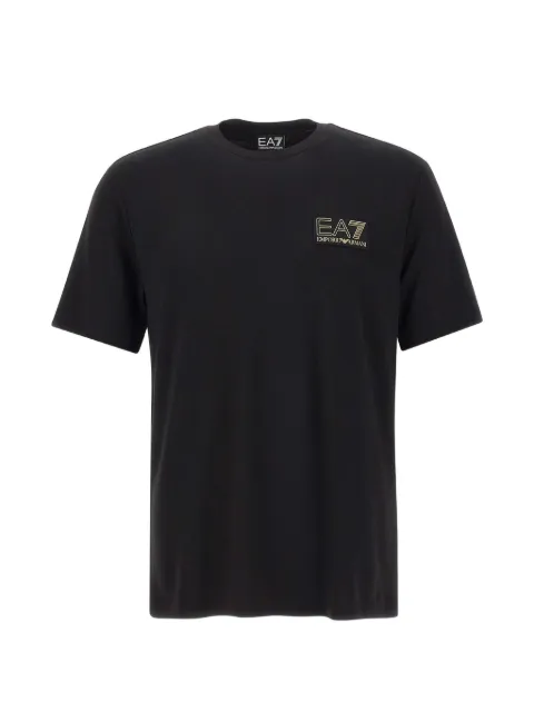 Ea7 Emporio Armani logo-patch T-shirt Black 7M002238AF13739UC001