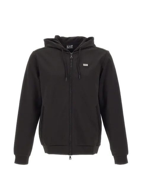 Ea7 Emporio Armani zip-up hoodie Black 7M002099AF27716UC001