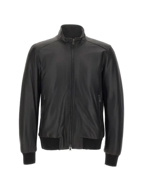 Barba Dakota leather jacket Black DAKOTA582050099