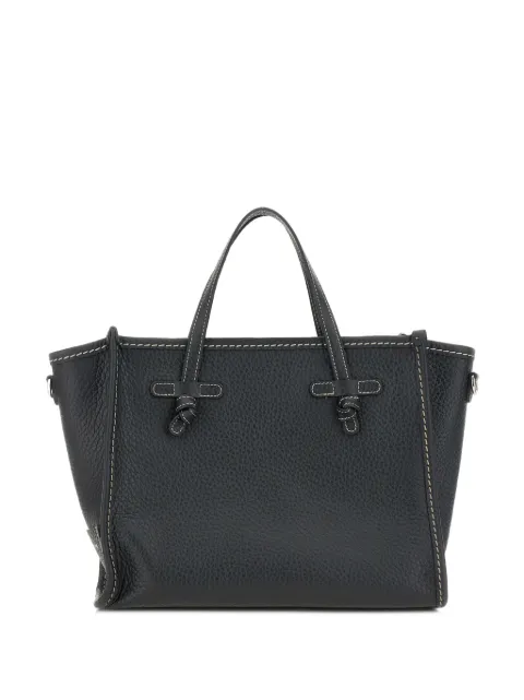 MARCELLA CLUB Miss Marcella leather tote bag Black BS9352BBLTUNERO