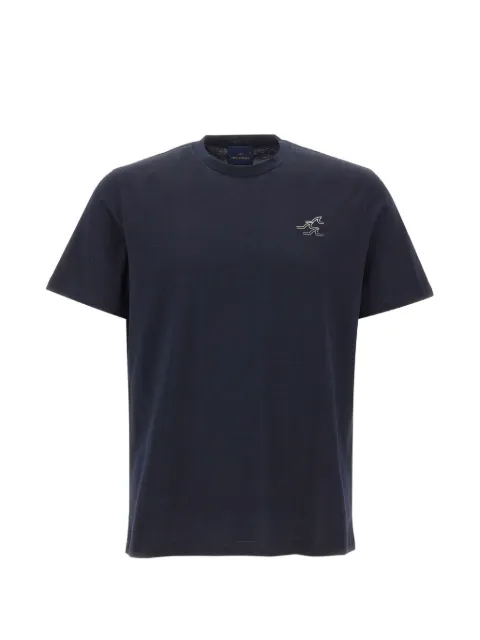 Paul & Shark Shark Fin logo-print T-shirt Blue 16311627050