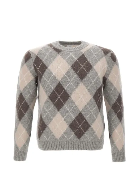 Eleventy argyle-pattern sweater Grey N76MAGN29MAG0N022130205