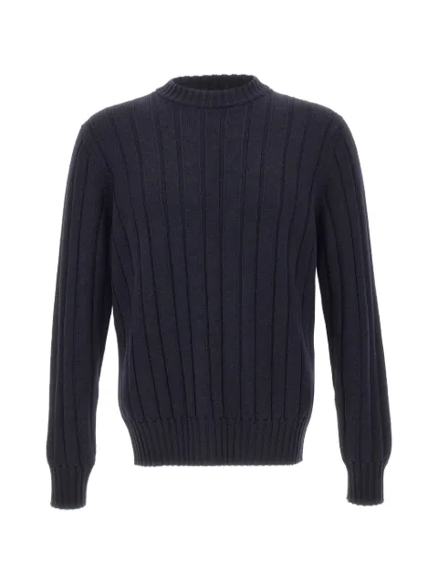 Filippo De Laurentiis ribbed merino-wool sweater Blue GC3MLWM7C890